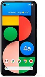 Google 谷歌 Pixel 4a 5G 安卓手机 - 128GB 黑色, 无锁卡,自适应电池