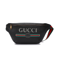 GUCCI 古驰 Print系列 男士牛皮腰包 530412 0GCCT