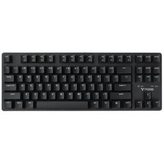 rapoo雷柏v500pro87键24g无线机械键盘黑色雷柏青轴无光