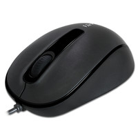 ViewSonic 优派 MU255II代 有线鼠标 1000DPI 黑色