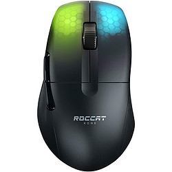 ROCCAT 冰豹 Kone Pro Air 2.4G蓝牙 多模无线鼠标 19000DPI RGB 黑色