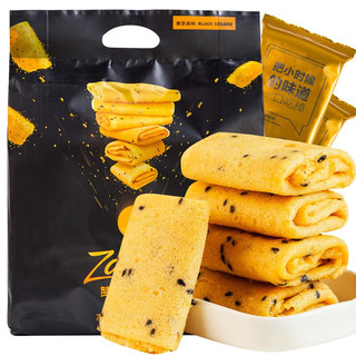 ZANTAN 赞叹 鸡蛋卷 黑芝麻味 520g