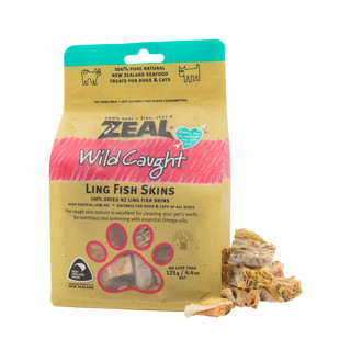 ZEAL 真致 犬猫零食 鳕鱼皮 125g