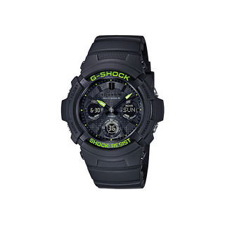 CASIO 卡西欧 G-SHOCK 硬碰硬系列 46.4毫米电子腕表 AWG-M100SDC-1APR