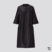 UNIQLO 优衣库 +J系列 437800 丝混纺连衣裙
