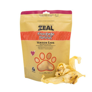  zeal 狗零食 鹿耳朵 125g