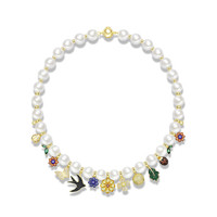 HEFANG Jewelry 何方珠宝 HFF107183 花园925银项链 39.5cm