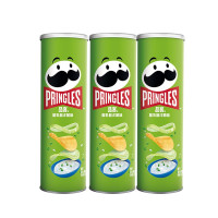 Pringles 品客 酸乳酪洋葱味  薯片  110g*3