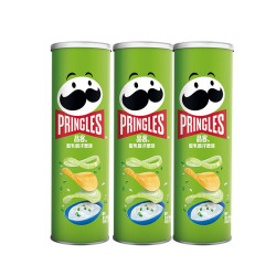 Pringles 品客 酸乳酪洋葱味  薯片  110g*3