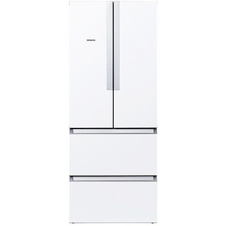 siemens西门子bcd484wkm48ea20ti混冷多门冰箱484l白色