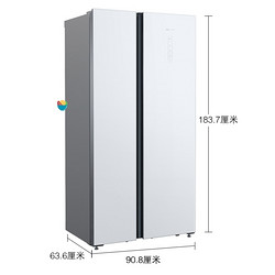 SIEMENS 西门子 KX50NS20TI 对开门冰箱 500升