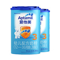 Aptamil 爱他美 幼儿配方奶粉 3段 800g*2