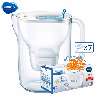 PLUS会员：BRITA 碧然德 设计师系列Style 1壶7芯