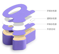 DALA 达拉 玛利娅蒙特梭利  儿童益智积木三合一对数板 24色配对板拼图