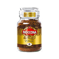 Moccona 摩可纳 8号 深度烘焙冻干速溶咖啡 无蔗糖黑咖啡 400g