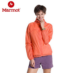 Marmot 土拨鼠 R35950 女士透气皮肤衣风衣