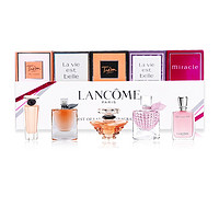 黑卡会员：LANCOME 兰蔻 最佳香氛锦盒璀璨7.5ml+真爱5ml+珍爱5ml+人生花语4ml+人生女士4ml