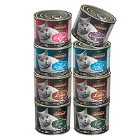 LEONARDO 德国进口小李子猫罐头LEONARDO莱昂纳多主食罐头200g 8罐