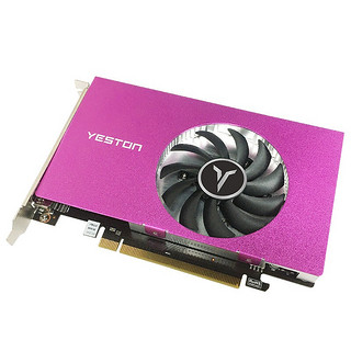 yeston 盈通 RX 550 4G 4HDMI GB 显卡 4GB 粉色