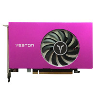 yeston 盈通 RX 550 4G 4HDMI GB 显卡 4GB 粉色