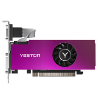 yeston 盈通 RX 550 2G D5 LP 显卡 2GB 粉色