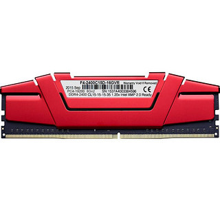 G.SKILL 芝奇 Ripjaws V系列 DDR4 3000MHz 台式机内存 法拉利红 32GB 16GBx2 F4-3000C15D-32GVR