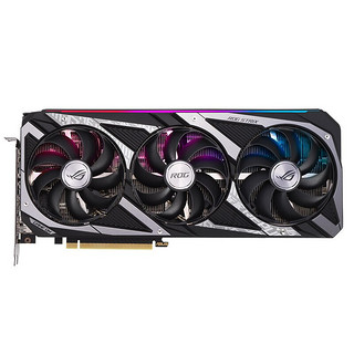 ASUS 华硕 ROG系列 STRIX RTX 3060 O12G V2 GAMING 锁算力版 显卡 12GB 黑色