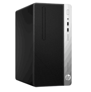 HP 惠普 ProDesk 480 G4 23.8英寸 台式机 黑色(酷睿i3-7100、核芯显卡、4GB、1TB HDD、风冷)