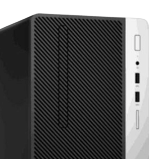 HP 惠普 ProDesk 480 G4 23.8英寸 台式机 黑色(酷睿i3-7100、核芯显卡、4GB、1TB HDD、风冷)