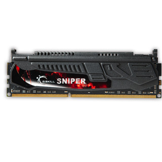 G.SKILL 芝奇 Sniper 狙击者系列 DDR3 2400MHz 台式机内存 马甲条 黑色 8GB F3-2400C11S-8GSR