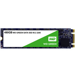 Western Digital 西部数据 WD） 绿盘Green m.2固态硬盘SSD sata协议480GB