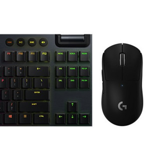 logitech 罗技 G913 TKL 无线机械键盘 GL L轴+G PRO WIRELESS 二代 无线鼠标 键鼠套装 黑色
