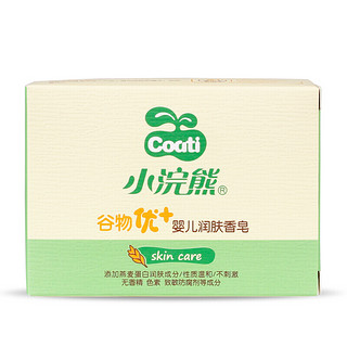 小浣熊 谷物优+系列 婴儿润肤香皂 80g
