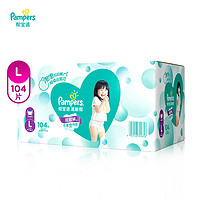 Pampers 帮宝适 清新帮拉拉裤 L104片