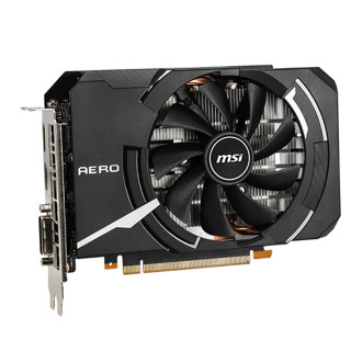 MSI 微星 GeForce GTX 1660Ti AERO ITX 6G OC 显卡 6GB 黑色