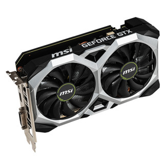 MSI 微星 GeForce GTX 1660Ti VENTUS XS C 6G OC 显卡 6GB 银色