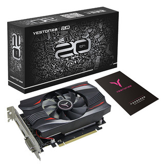 yeston 盈通 RX 560D 4G D5 极速版 显卡 4GB 黑色