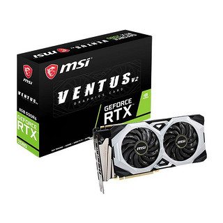 MSI 微星 GeForce RTX2080 VENTUS 8G V2 显卡 8GB