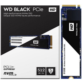 Western Digital 西部数据 黑盘 NVMe M.2 固态硬盘 512GB (PCI-E3.0)