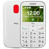 TCL i310 移动联通版 2G手机 纯净白