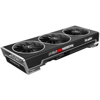 XFX 讯景 RX 6700 XT 海外版 OC 显卡 12GB 黑色