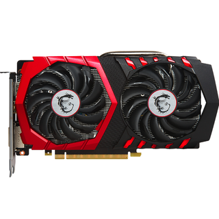 MSI 微星 GeForce GTX 1050Ti GAMING X 4G 显卡 4GB 黑红色