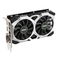 MSI 微星 GeForce GTX 1650 VENTUS XS 4G OCV1 时尚款 显卡 4GB 银色