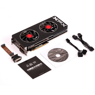 XFX 讯景 R9 280 3G黑狼 显卡 3GB 黑色