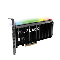 西部数据 WD） AN1500 SSD固态硬盘 PCle3.0x8通道 NVMe AIC扩展卡RGB 1TB（WDS100T1X0L-00AUJ0）