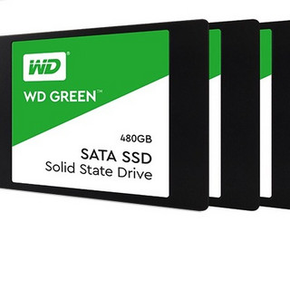 Western Digital 西部数据 绿盘系列 SATA 固态硬盘 480GB (SATA3.0) WDS480G2G0A