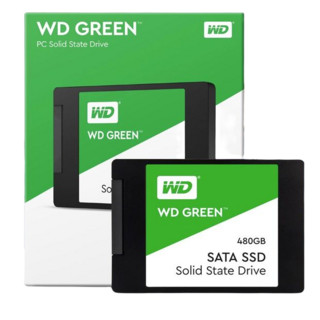 Western Digital 西部数据 绿盘系列 SATA 固态硬盘 480GB (SATA3.0) WDS480G2G0A