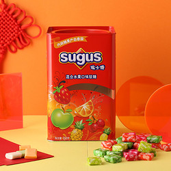 sugus 瑞士糖 水果软糖 混合口味 550g 礼盒装