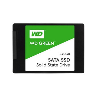 Western Digital 西部数据 绿盘系列 SATA 固态硬盘 120GB (SATA3.0) WDS120G1G0A