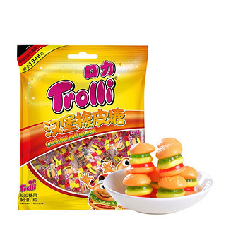 Trolli 口力 汉堡橡皮糖 水果味 1kg